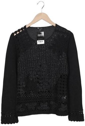 Damen Pullover, schwarz, Gr. EU 40, Baumwolle, Synthetik - Second Hand - monari - Modalova