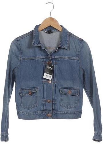 Damen Jacke, blau, Gr. S, Baumwolle - Second Hand - Monki - Modalova
