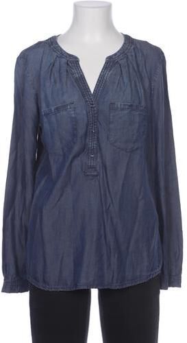 Damen Bluse, marineblau, Gr. EU 36, Lyocell - Second Hand - More & more - Modalova