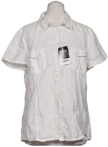 Damen Bluse, weiß, Gr. EU 38, Leinen - Second Hand - More & more - Modalova