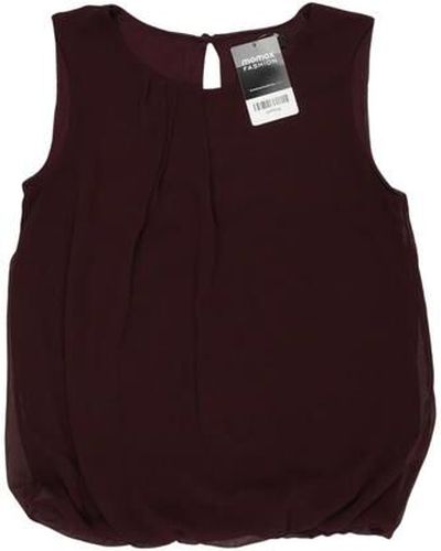 Damen Top, bordeaux, Gr. EU 34, Synthetik - Second Hand - More & more - Modalova