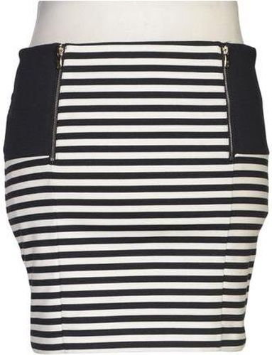 Damen Rock, mehrfarbig, Gr. L, Elasthan, Synthetik, Viskose - Second Hand - Morgan - Modalova