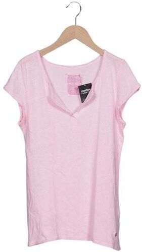 Damen T-Shirt, pink, Gr. S, Baumwolle, Leinen - Second Hand - Mos mosh - Modalova