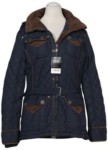 Damen Jacke, marineblau, Gr. M, Baumwolle, Synthetik - Second Hand - Mymo - Modalova