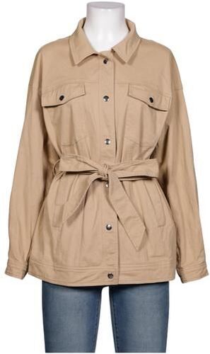 Damen Jacke, beige, Gr. EU 38, Baumwolle - Second Hand - NA-KD - Modalova