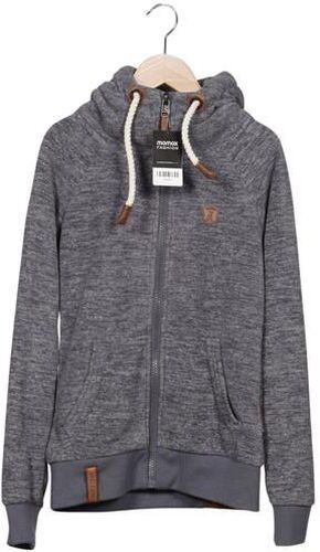 Damen Kapuzenpullover, grau, Gr. S, Synthetik - Second Hand - Naketano - Modalova
