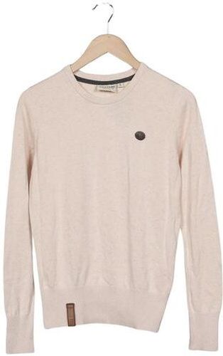 Damen Pullover, beige, Gr. L, Baumwolle - Second Hand - Naketano - Modalova