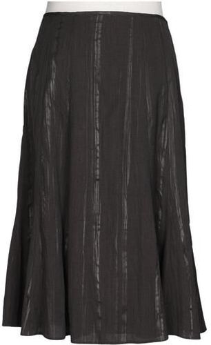 Damen Rock, grau, Gr. EU 44, Synthetik, Viskose - Second Hand - Next - Modalova