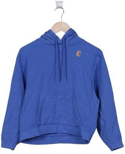 Damen Kapuzenpullover, blau, Gr. XS, Elasthan, Baumwolle - Second Hand - Nike - Modalova