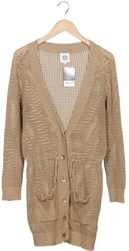 Damen Strickjacke, beige, Gr. M, Baumwolle - Second Hand - Noa Noa - Modalova
