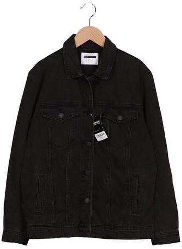 Damen Jacke, schwarz, Gr. M, Baumwolle, Synthetik, Viskose - Second Hand - Noisy may - Modalova