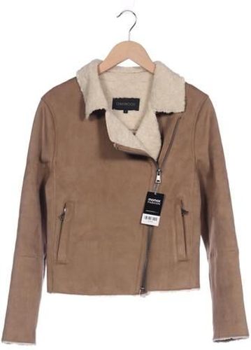 Damen Jacke, braun, Gr. S, Elasthan, Synthetik - Second Hand - Oakwood - Modalova