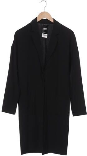 Damen Mantel, schwarz, Gr. EU 34, Synthetik - Second Hand - Object - Modalova