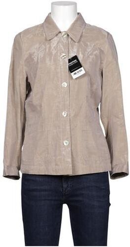 Damen Blazer, beige, Gr. EU 36, Baumwolle, Leinen, Synthetik - Second Hand - Olsen - Modalova
