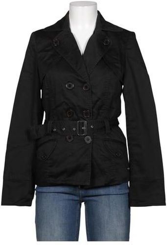 Damen Jacke, schwarz, Gr. M, Elasthan, Baumwolle, Synthetik - Second Hand - One Green Elephant - Modalova