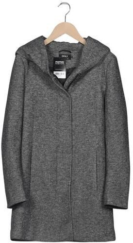 Damen Mantel, grau, Gr. S, Baumwolle, Synthetik - Second Hand - Only - Modalova