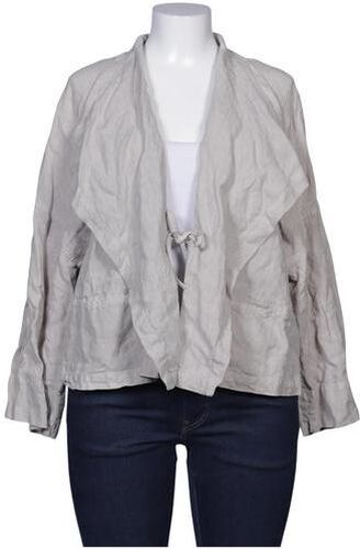 Damen Jacke, grau, Gr. EU 44, Leinen - Second Hand - Oska - Modalova