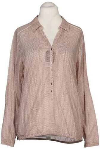 Damen Bluse, beige, Gr. EU 44, Baumwolle - Second Hand - Opus - Modalova
