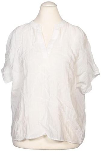 Damen Bluse, weiß, Gr. EU 40, Synthetik, Viskose - Second Hand - Opus - Modalova