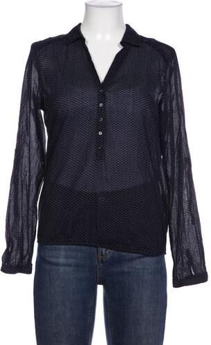 Damen Bluse, marineblau, Gr. EU 38, Baumwolle - Second Hand - Opus - Modalova