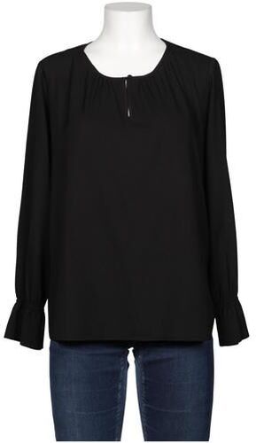 Damen Bluse, schwarz, Gr. EU 40, Elasthan, Synthetik - Second Hand - Opus - Modalova