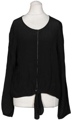 Damen Bluse, schwarz, Gr. EU 36, Viskose - Second Hand - Opus - Modalova