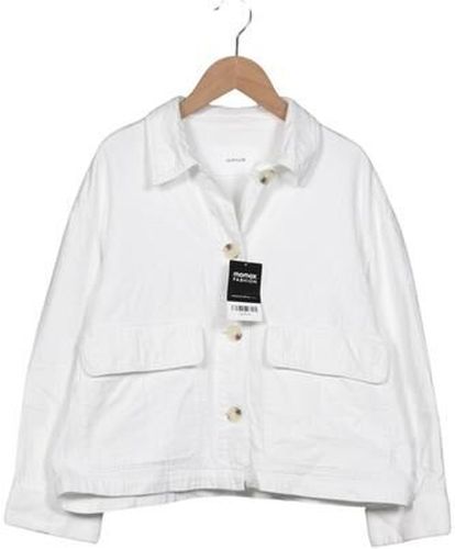 Damen Jacke, weiß, Gr. EU 36, Baumwolle - Second Hand - Opus - Modalova