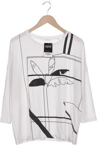 Damen Langarmshirt, weiß, Gr. EU 44, Elasthan, Viskose - Second Hand - Opus - Modalova