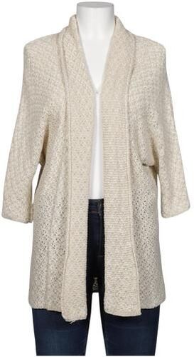 Damen Strickjacke, beige, Gr. EU 38 - Second Hand - Opus - Modalova