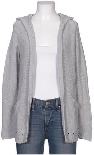 Damen Strickjacke, grau, Gr. EU 38, Baumwolle - Second Hand - Opus - Modalova