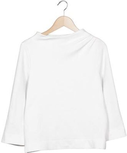 Damen Sweatshirt, weiß, Gr. EU 36, Elasthan, Synthetik, Viskose - Second Hand - Opus - Modalova