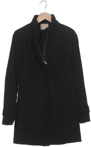 Damen Mantel, schwarz, Gr. EU 36, Elasthan, Synthetik, Viskose - Second Hand - Orsay - Modalova