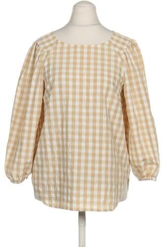Damen Bluse, beige, Gr. EU 36, Baumwolle, Synthetik - Second Hand - Oui - Modalova