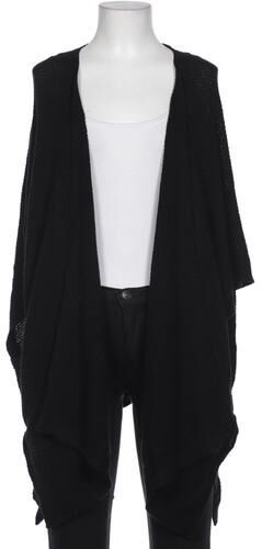 Damen Strickjacke, schwarz, Gr. EU 36, Baumwolle - Second Hand - Oui - Modalova