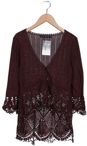 Damen Strickjacke, braun, Gr. XS, Baumwolle - Second Hand - Peruvian Connection - Modalova