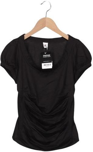 Damen T-Shirt, schwarz, Gr. XS, Baumwolle, Modal - Second Hand - Peruvian Connection - Modalova