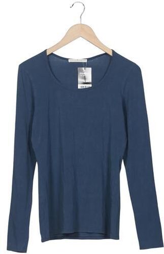 Damen Langarmshirt, marineblau, Gr. M, Elasthan, Baumwolle - Second Hand - Peruvian Connection - Modalova