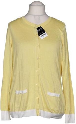 Damen Strickjacke, gelb, Gr. EU 46, Viskose - Second Hand - Peter hahn - Modalova