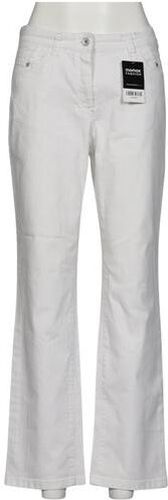 Damen Jeans, weiß, Kurz-Gr. 19, Elasthan - Second Hand - Peter hahn - Modalova