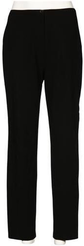 Damen Stoffhose, schwarz, Gr. EU 40 (IT 46), Elasthan, Wolle - Second Hand - Piazza Sempione - Modalova