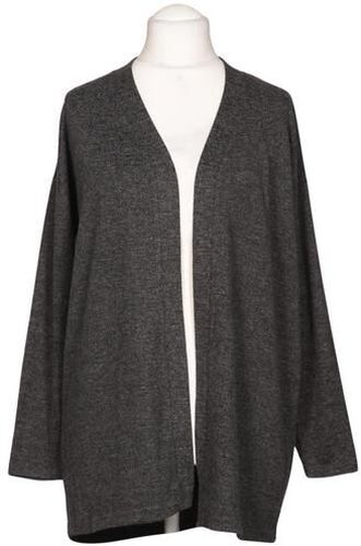 Damen Strickjacke, grau, Gr. L, Elasthan, Synthetik, Viskose - Second Hand - Pieces - Modalova