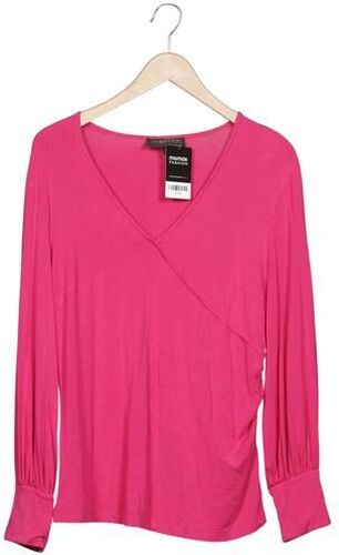 Damen Langarmshirt, pink, Gr. EU 46, Elasthan, Viskose - Second Hand - Pompoos - Modalova