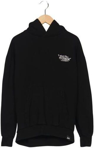 Damen Kapuzenpullover, schwarz, Gr. XS, Elasthan, Baumwolle, Synthetik - Second Hand - Pull & Bear - Modalova