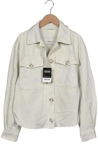 Damen Jacke, cremeweiß, Gr. XS, Baumwolle - Second Hand - Pull & Bear - Modalova