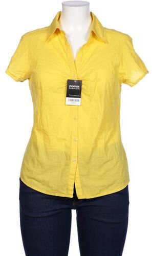 Damen Bluse, gelb, Gr. EU 44, Baumwolle - Second Hand - Qiero - Modalova