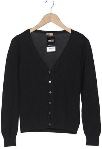Damen Strickjacke, schwarz, Gr. EU 34, Baumwolle, Viskose - Second Hand - Qiero - Modalova