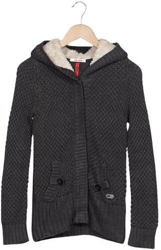 QS by s.Oliver Damen Kapuzenpullover, grau, Gr. S, Synthetik - Second Hand - S. Oliver - Modalova