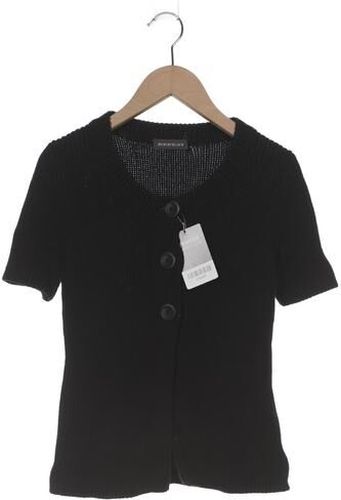 Damen Strickjacke, schwarz, Gr. EU 38, Baumwolle - Second Hand - Repeat - Modalova