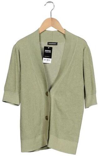 Damen Strickjacke, hellgrün, Gr. EU 38 - Second Hand - Repeat - Modalova