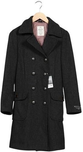 Damen Mantel, grau, Gr. S, Synthetik, Wolle, Viskose - Second Hand - Replay - Modalova
